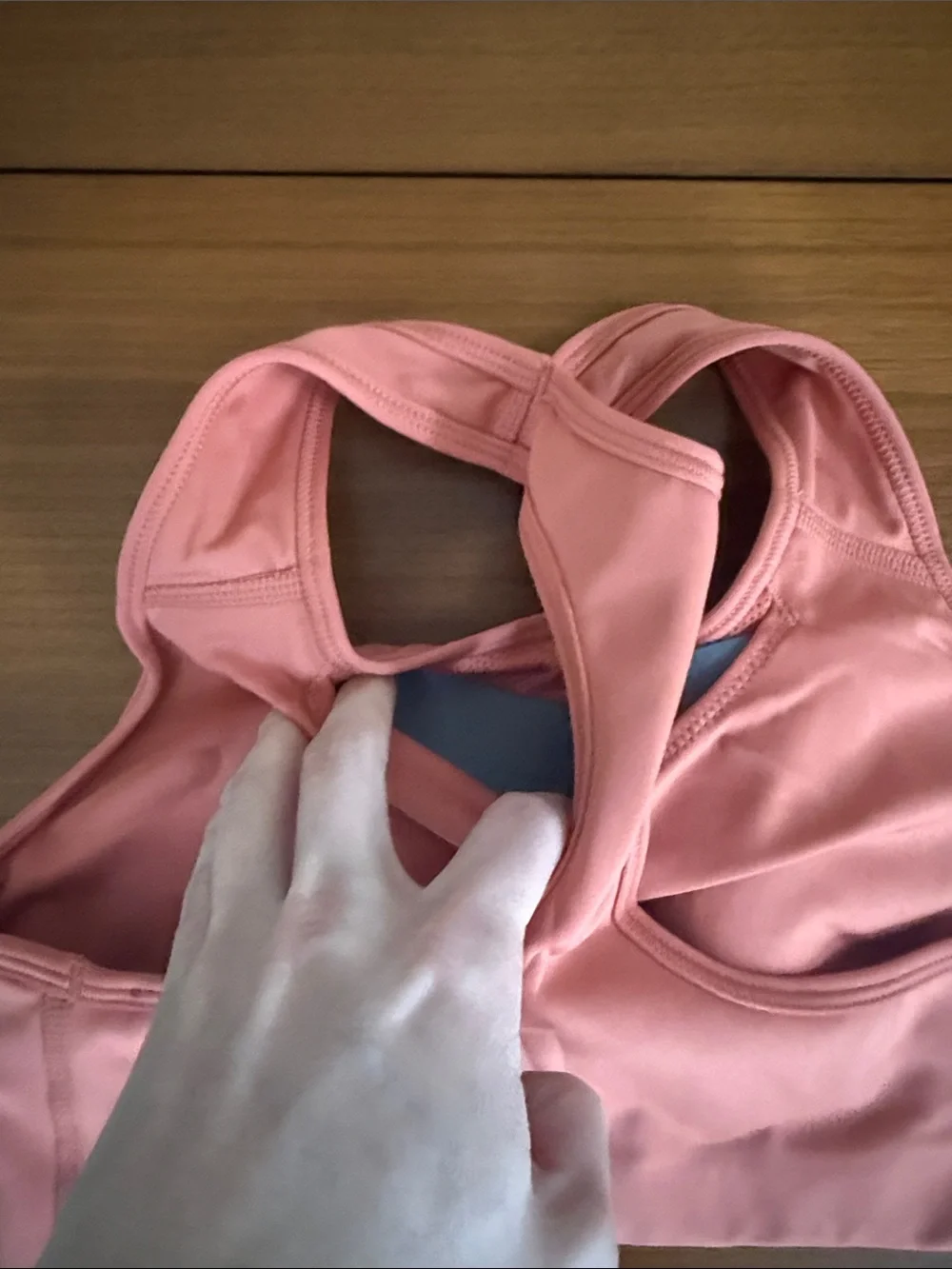 Nike Pink Racerback Sports Bra